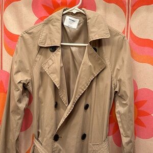 Tan trenchcoat